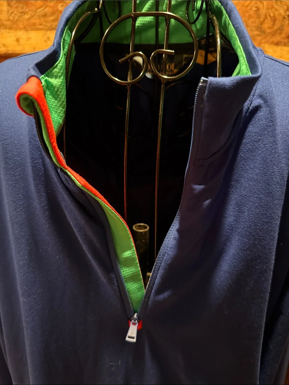 XL Polo Golf Ralph Lauren Blue Quarter-Zip Pullover